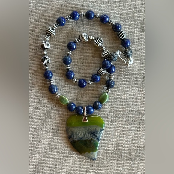 24 inch Mixed bead necklace NWOT - Picture 9 of 15